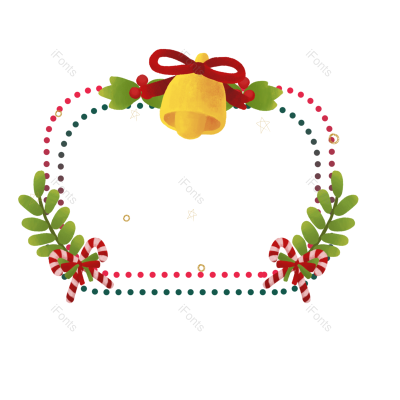 边框图片,装饰元素,促销PNG,彩灯免抠素材